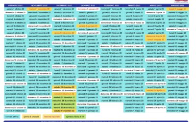 CALENDARIO ATTIVITA’ 2022/2023