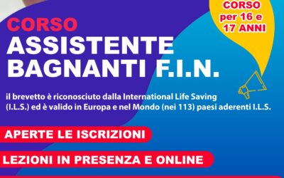 CORSO ASSISTENTE BAGNANTI F.I.N. 2024