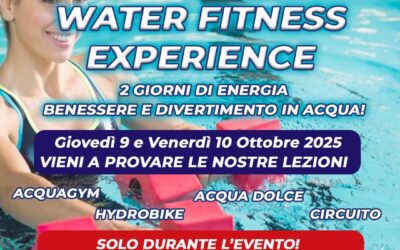 PROVA IL NOSTRO FITNESS IN ACQUA